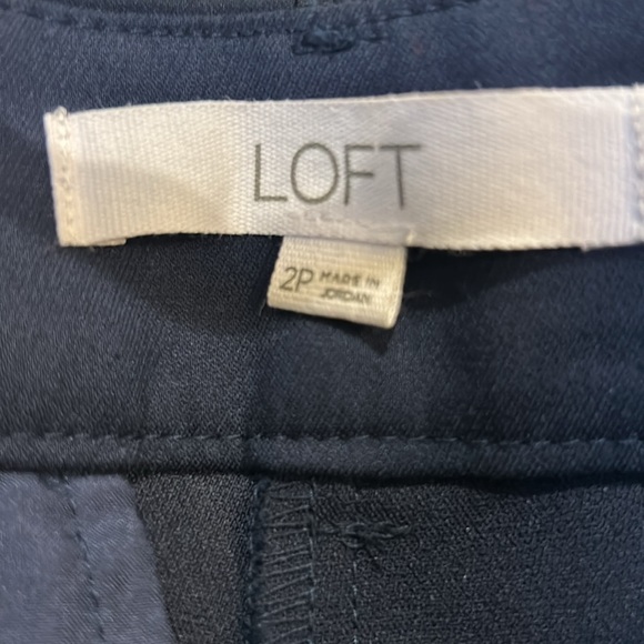 Loft Pintucked Sutton Flare Pants - Picture 6 of 6